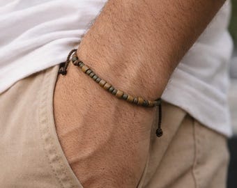 Mens Morse Code bracelet, personalized miscarriage jewelry gift for dad, Remembrance bracelet for Father, Loss of pregnancy memorial jewelry