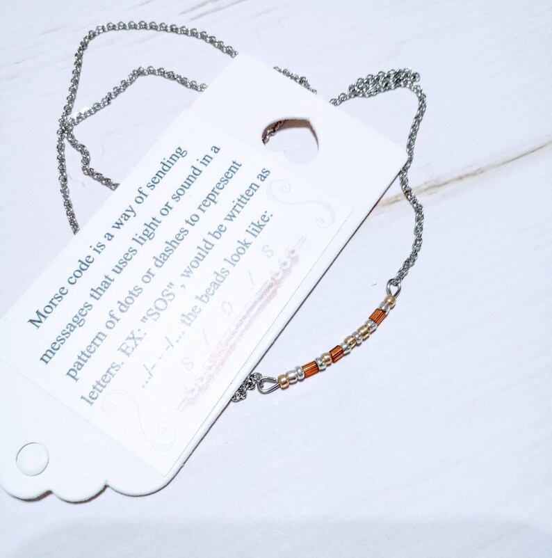 Custom morse code necklace teacher gift teen girl gift graduation gift personalized gifts maid of honor gifts bridesmaids jewelry