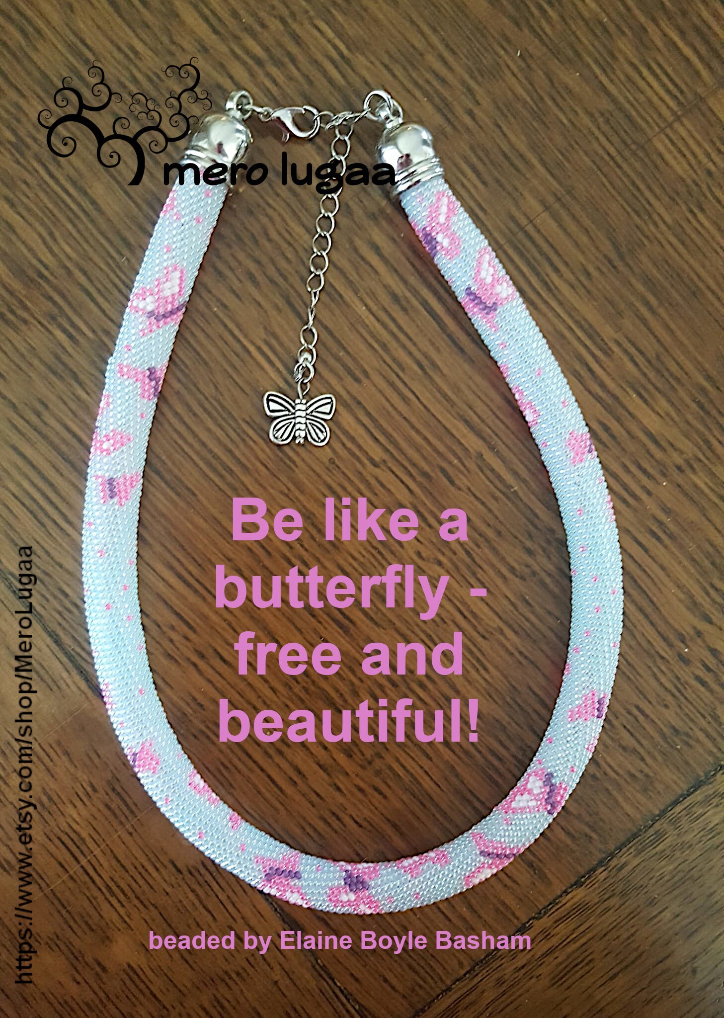 Sei wie ein Schmetterling/ Peyote with a twist Muster / | Etsy