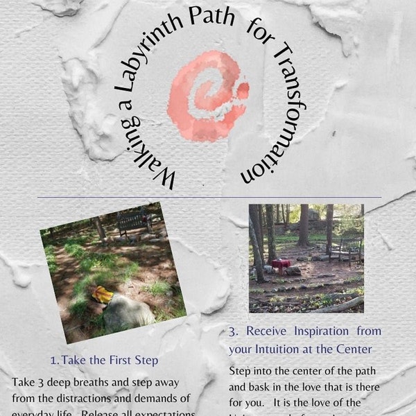 Illustrated Guide to Walking a Labyrinth Path for Transformation