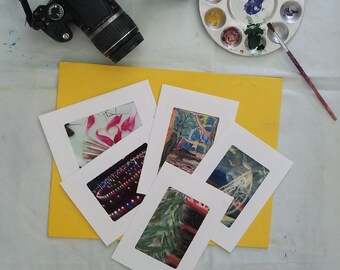 Tarjetas de arte con corazón