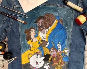 ジャケット・アウター 1998S/S beauty:beast poem denim jacket Beauty:Beast 90s 'Poem' Denim Jacket – a7chive