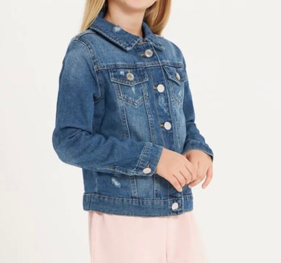 Buy A.G FASHION Girls Black Printed Denim Lycra Blend Jeans, Jacket and Top  Set 5-6 Years Online at Best Prices in India - JioMart.