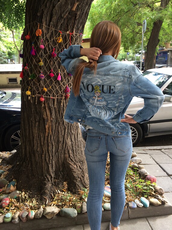 vogue denim jacket