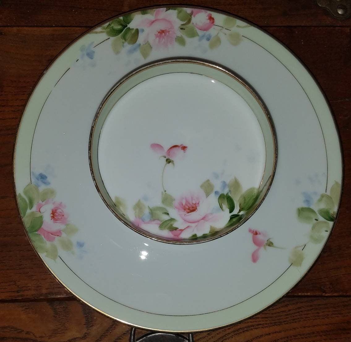 Antique c. 19111921 Hand Painted Nippon Floral Pattern 2 Etsy