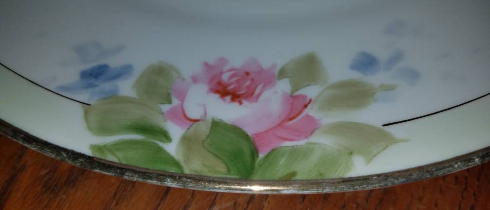 Antique c. 19111921 Hand Painted Nippon Floral Pattern 2 Etsy
