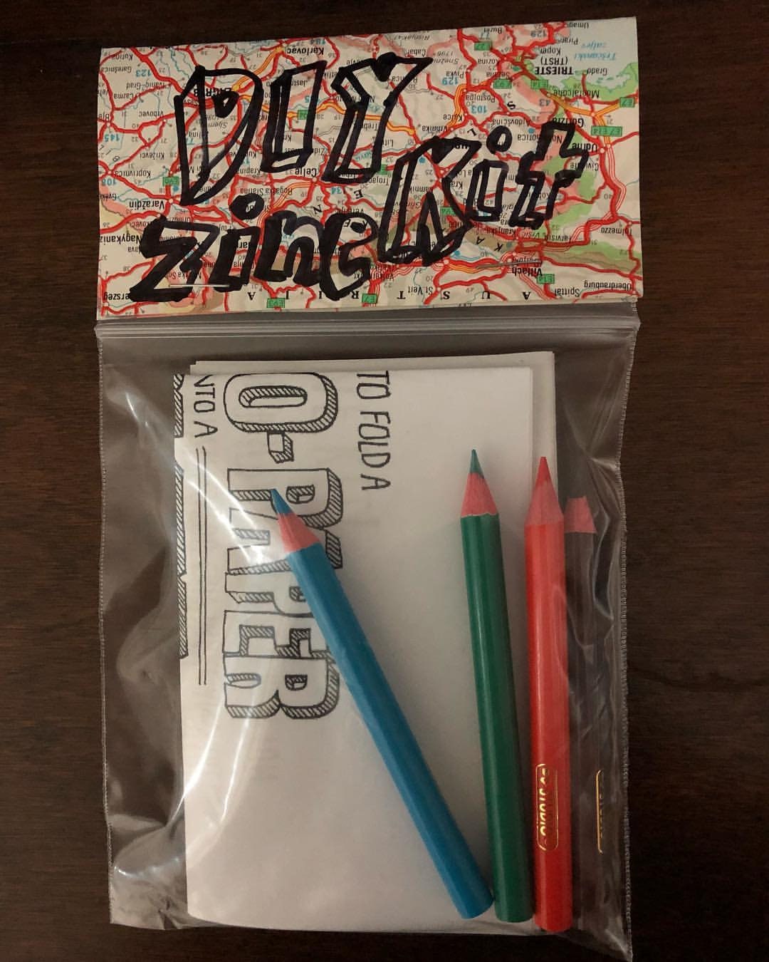 DIY Zine Kit Etsy