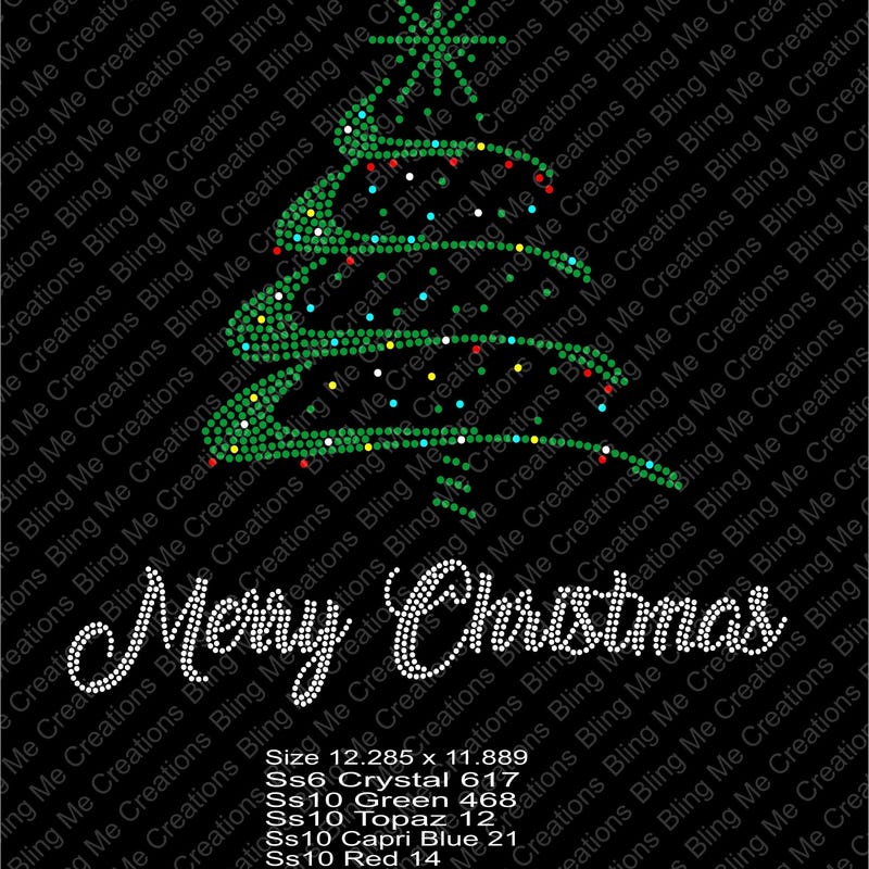 Rhinestone Tree - Etsy