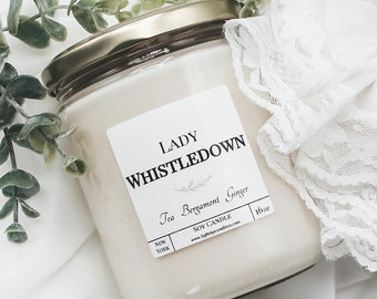 Lady Whistledown, Bridgerton Inspired Soy Candles, Gift Set, Daphne Bridgerton, The Duke of Hastings, I burn for you, Dearest Reader