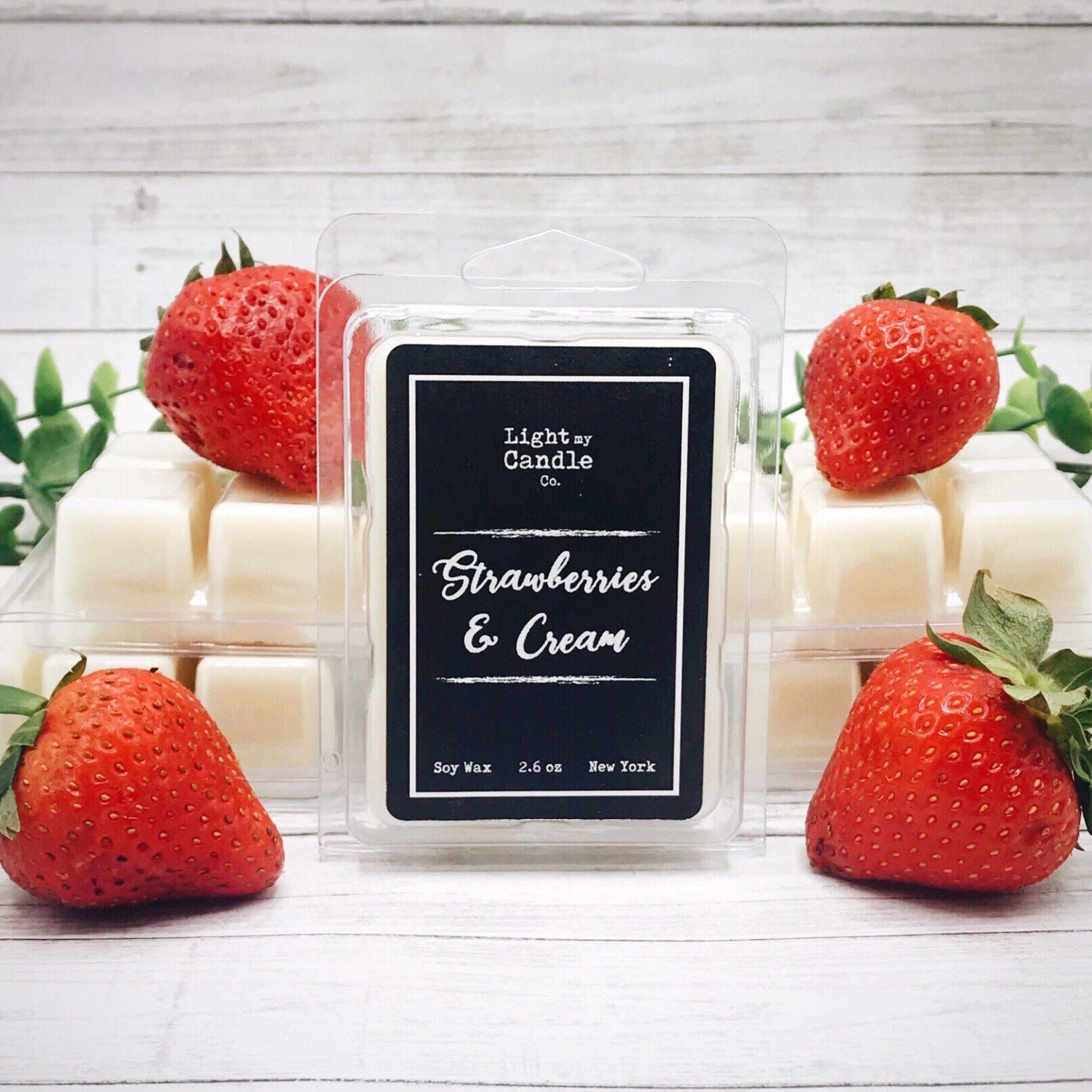 Strawberries & Cream Soy Wax Melts Wax Melt Warmer Wax Etsy