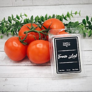 Tomato Leaf, Soy Wax Melts, wax melt warmer, wax cubes, wax tarts, scented wax, electric wax melt warmer