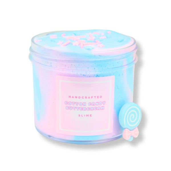 Cotton Candy Buttercream Slime (SCENTED)