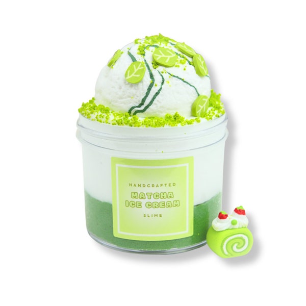 Matcha Ice Cream Slime (SCENTED)