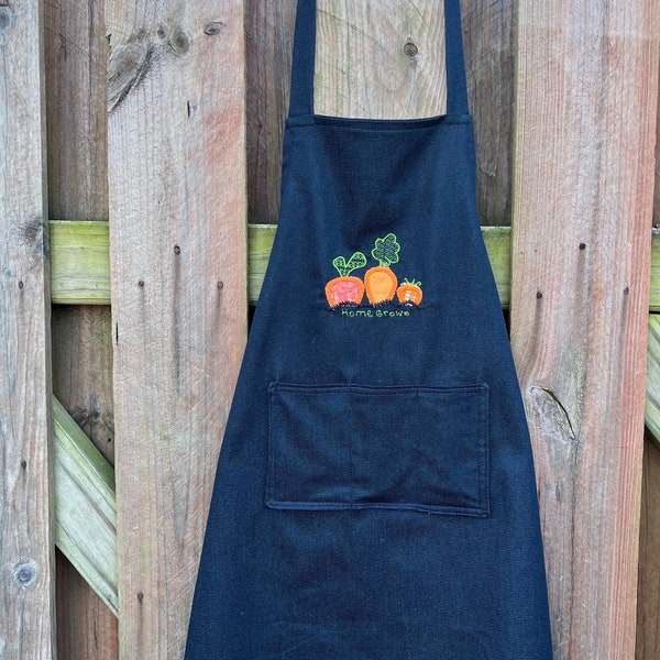 Aprons for kids, boys & girls, kids apron, baking apron, cooking apron, gardening apron, future gardener, home grown apron, tie straps.