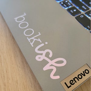 Bookish Vinyl Sticker Decal Book Lover Gift Etsy