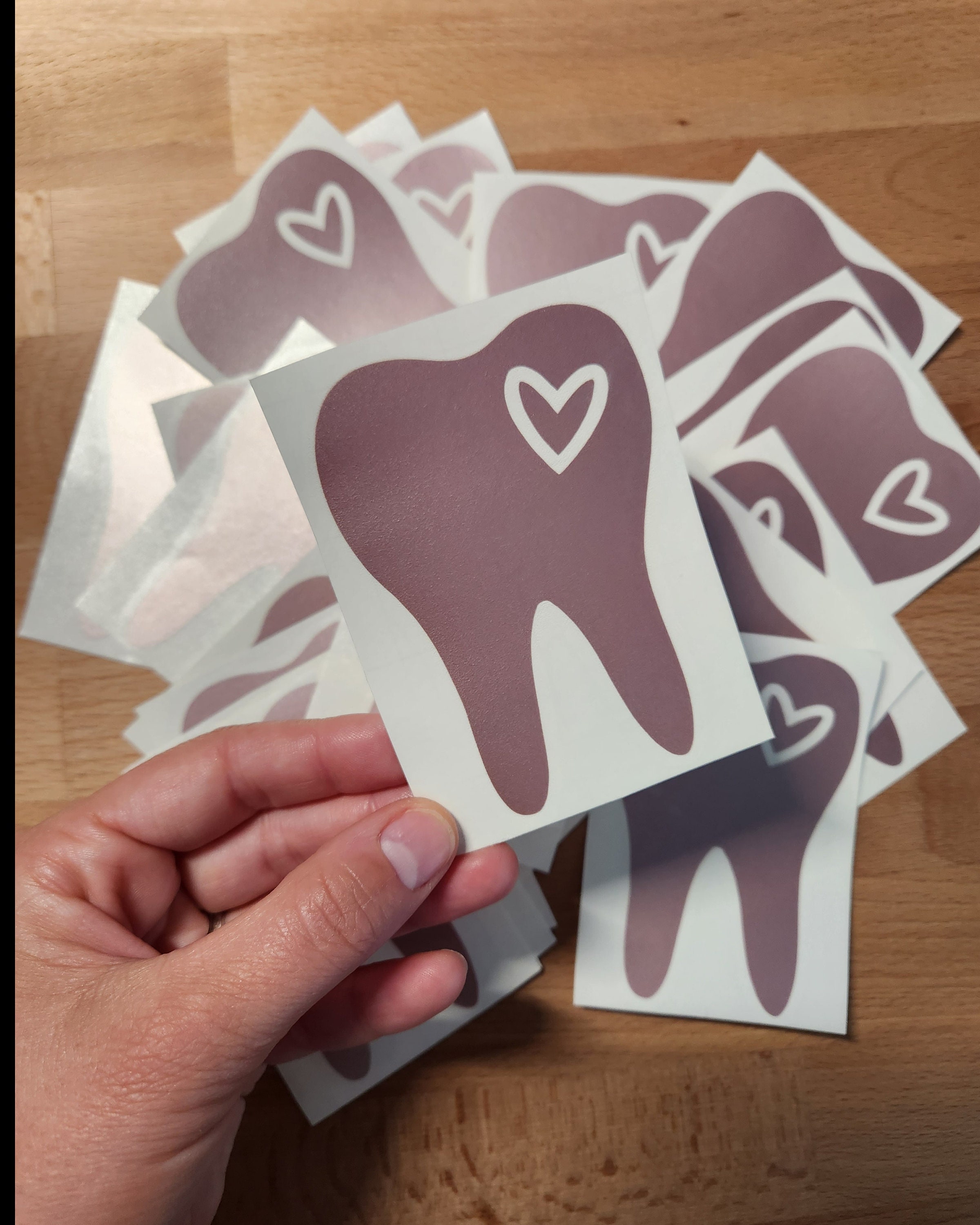 Tooth Decal | Dental Hygiene Decal | Tooth Car Sticker - Etsy