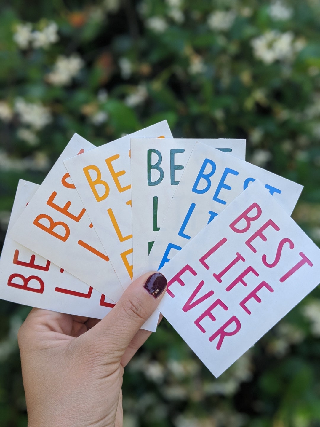 Life Ever Best Life Ever Vinyl Decal - Etsy