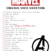 Marvel Movie Marathon Checklist Printable Digital Download - Etsy