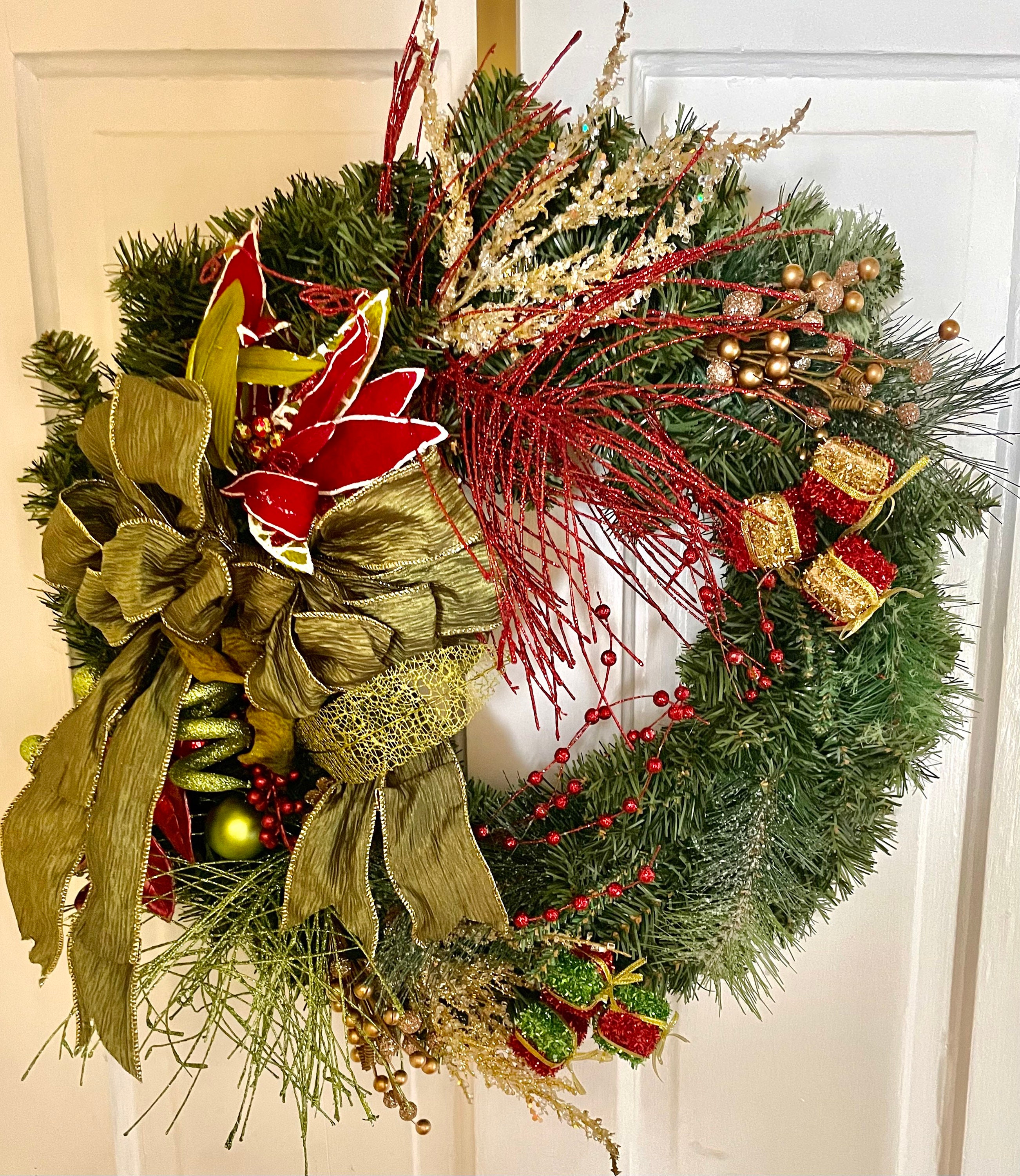 Pine Christmas wreath Christmas wreath pine wreath pine Etsy