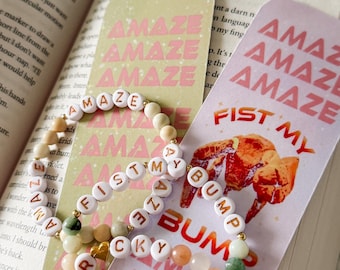 Pulsera Proyecto Ave María / Joyería / Pulsera apilable / Pulsera Rocky / Puño Chocado