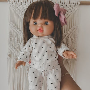Valentine Hearts Minikane Outfit| 13” Doll Outfit | 13 inch doll clothes | Minikane clothes | Mini Coletto Clothes | Valentine’s Day