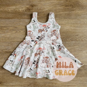 Mickey Toy Story Dress| Minnie Mouse Dress | Disney Dress| Mickey Dress | Disney Kids| Skater Dress| Disney Skirt