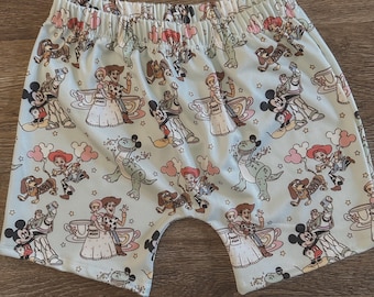 Toy Story Boy Shorts| Mickey Mouse Shorts| Mickey | Magic Kingdom Outfit| Disney Shorts | Disney boy clothes|Disney Pants