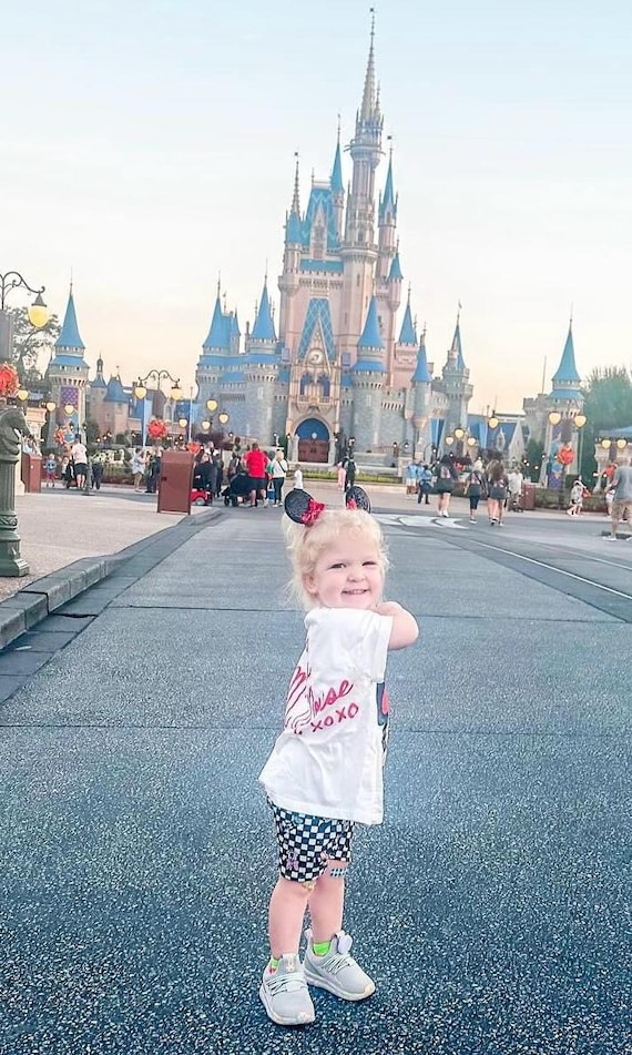 Mickey Friends Checkered Biker Shorts| Minnie Mouse Shorts| Vans