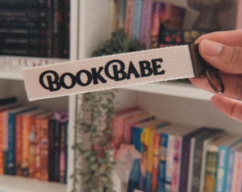 Book Babe Bookish Wrislet Keychain | Lanyard | Reader
