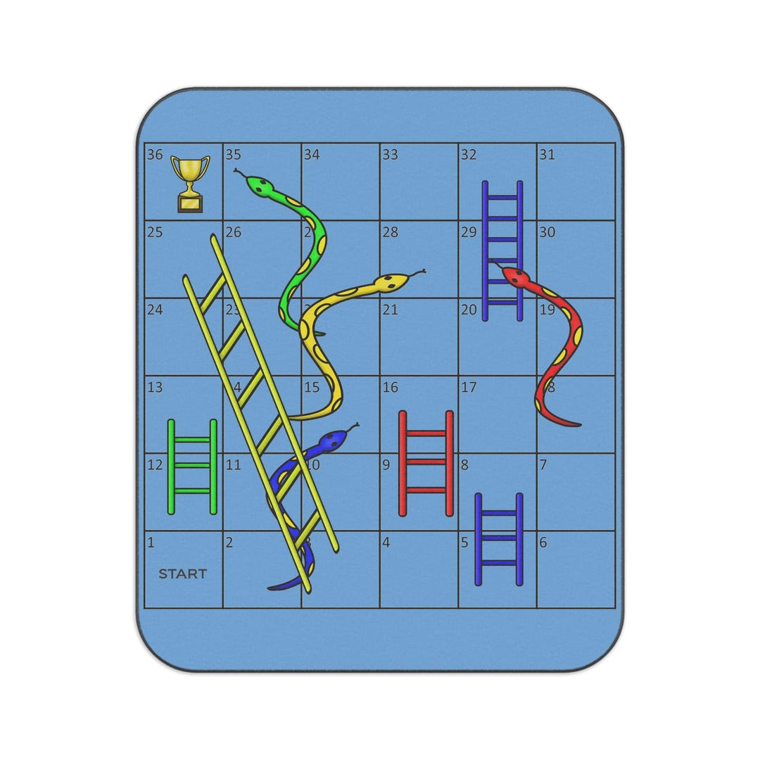Outdoor Mat - Snakes & Ladders