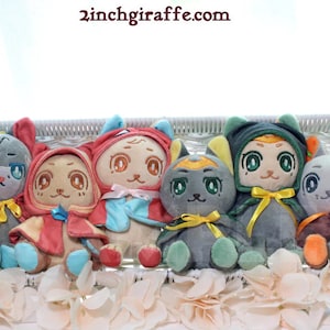 HERO PLUSH KEYCHAINS - mcu inspired cats