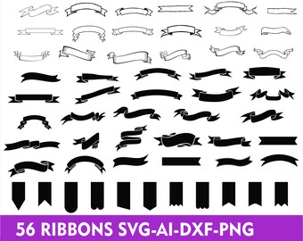 Ribbon svg,banner svg,ribbon banner svg,text banner svg,label svg,cancer ribbon svg, banner template,cut files Cricut Silhouette