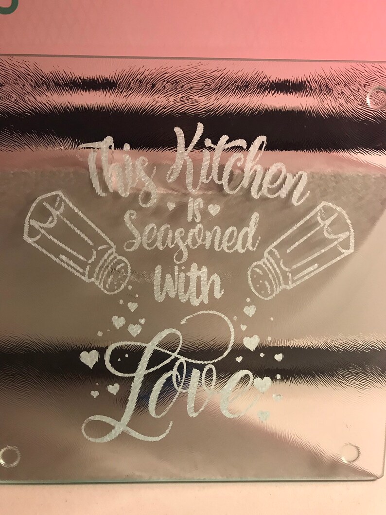 Glass cutting board
