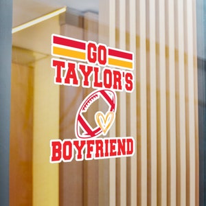 Go Taylor&#39;s Boyfriend Kiss-Cut Vinyl Decals