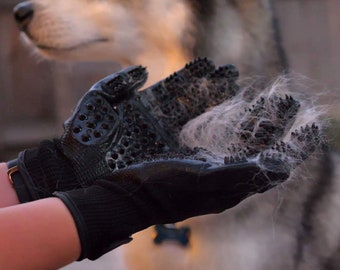 Premium Fellpflege Handschuh - SPOTLITE PETS