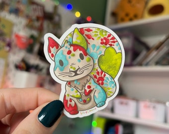 Creativity the Squirrel ׀ Sticker ׀ Laptop Sticker ׀ Squirrel Sticker ׀ Kawaii ׀ Cute Accessories ׀ Cute Stickers