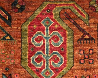 Afghan Natural Pile Rug