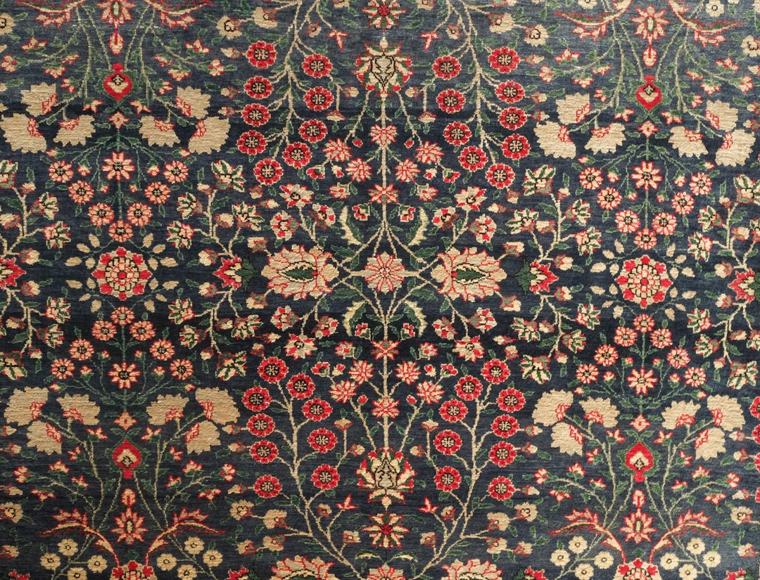 Hereke Silk Sumer Bank Production Rug - Etsy