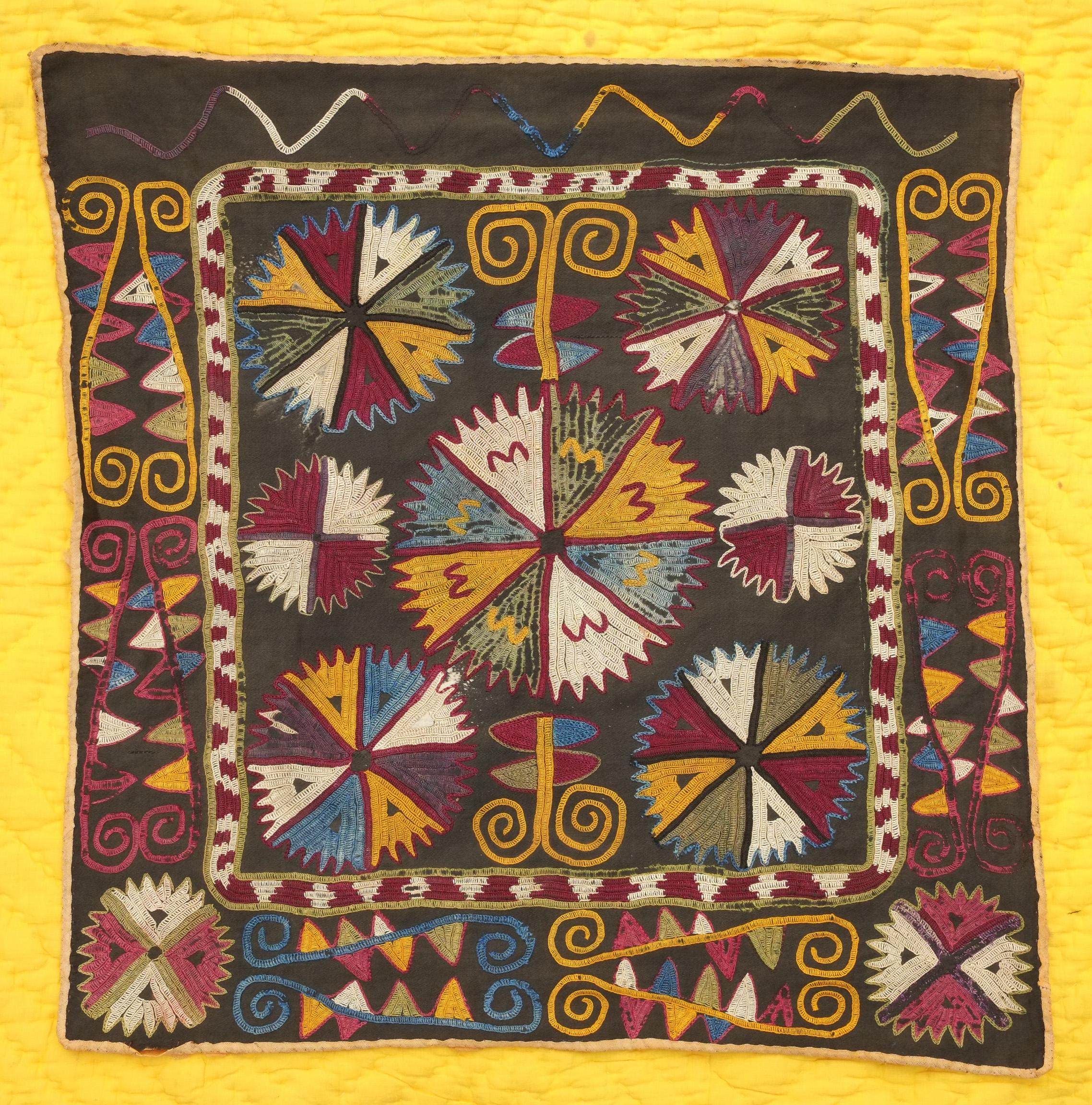 Lakai or Kungrad Turkmen Embroidery Ayna Khalta Cover