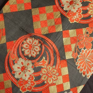 Japanese Obi Fabric Cushion Cover
