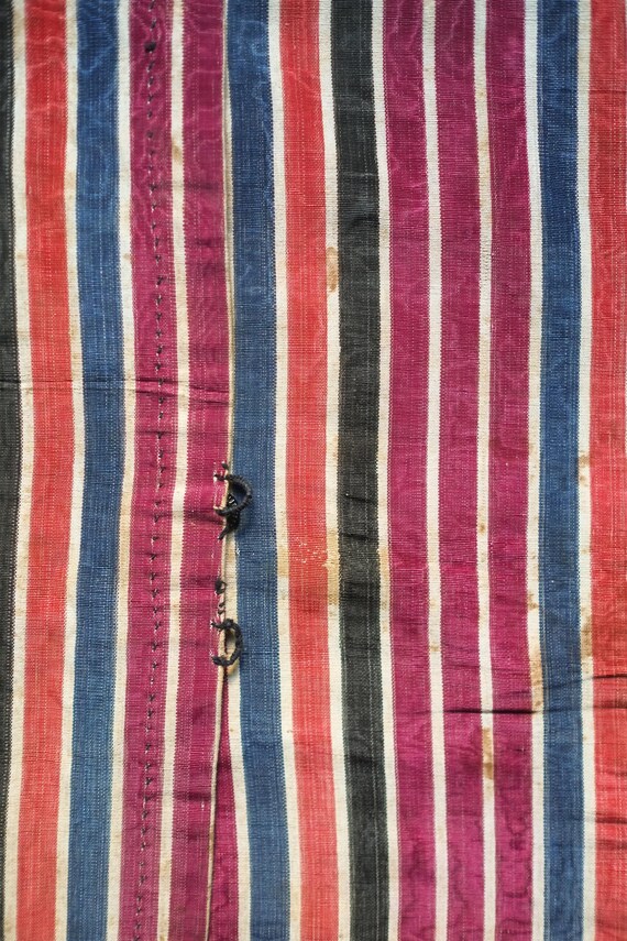 Ottoman Striped Silk Kutnu Jacket View 5