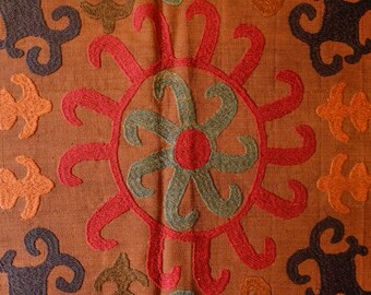 Kungrad Uzbek Suzani Kilim