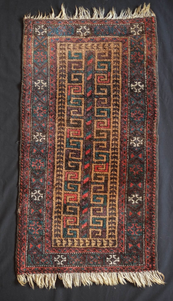 ラグ・カーペット Baluch small rug Baluch Small Rug - Etsy