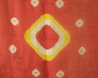 Antique Silk Uzbek Palangi Shawl