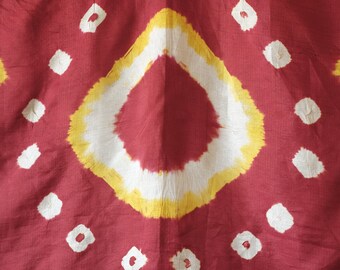 Old Silk Uzbek Palangi Shawl
