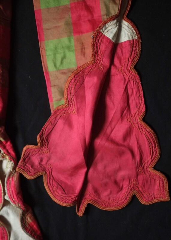 Ottoman Turkish Silk Uch Etek (Ucetek) Dress - image 7