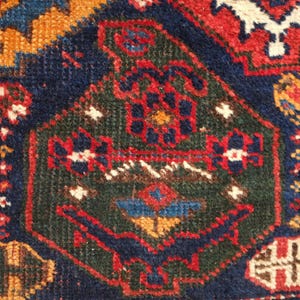 Afshar Antique Pile Bag Face
