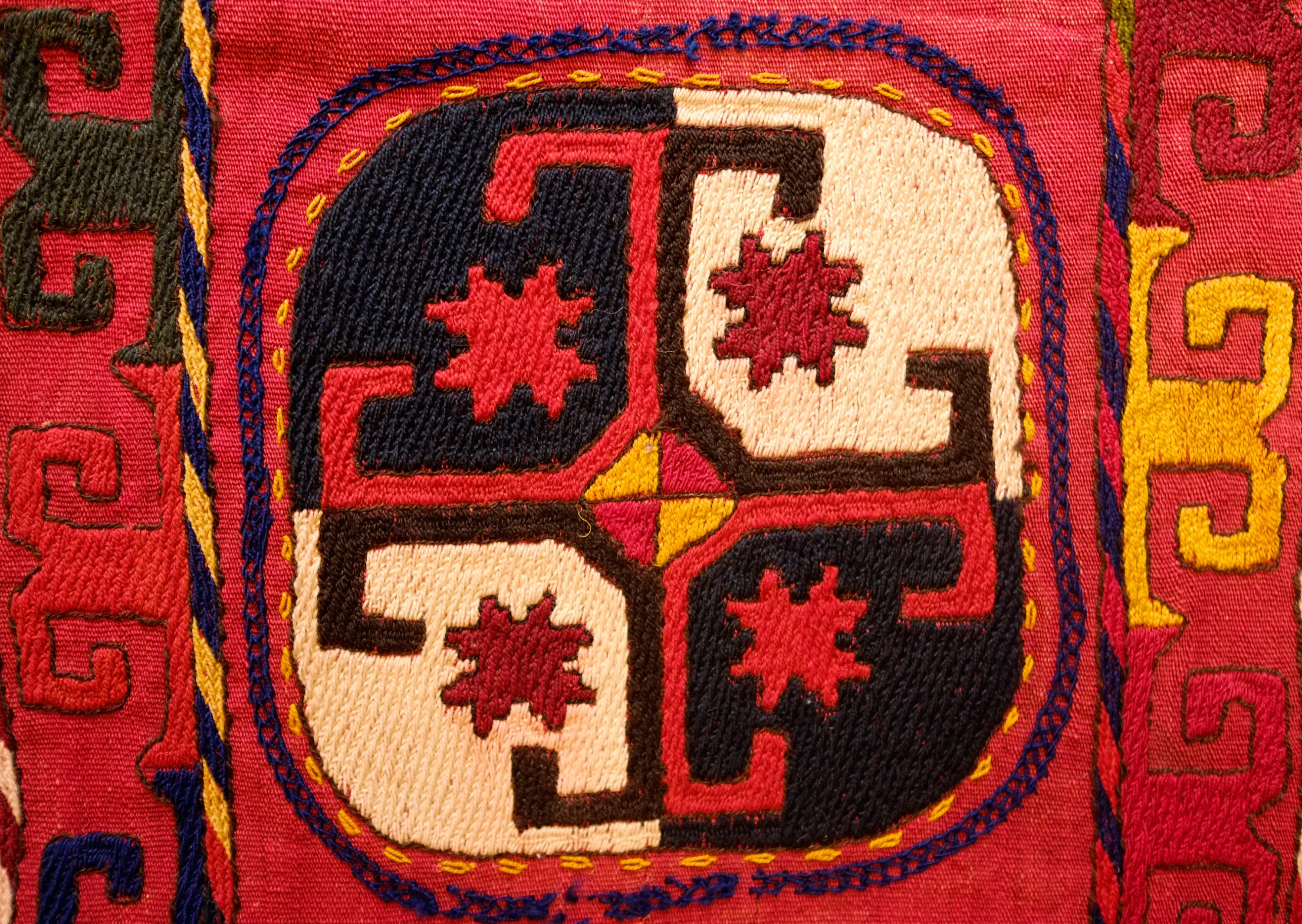 Kungrad Uzbek Suzani Kilim