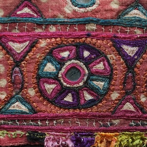 Kutch or Gujarat Silk Embroidered Cloth, India