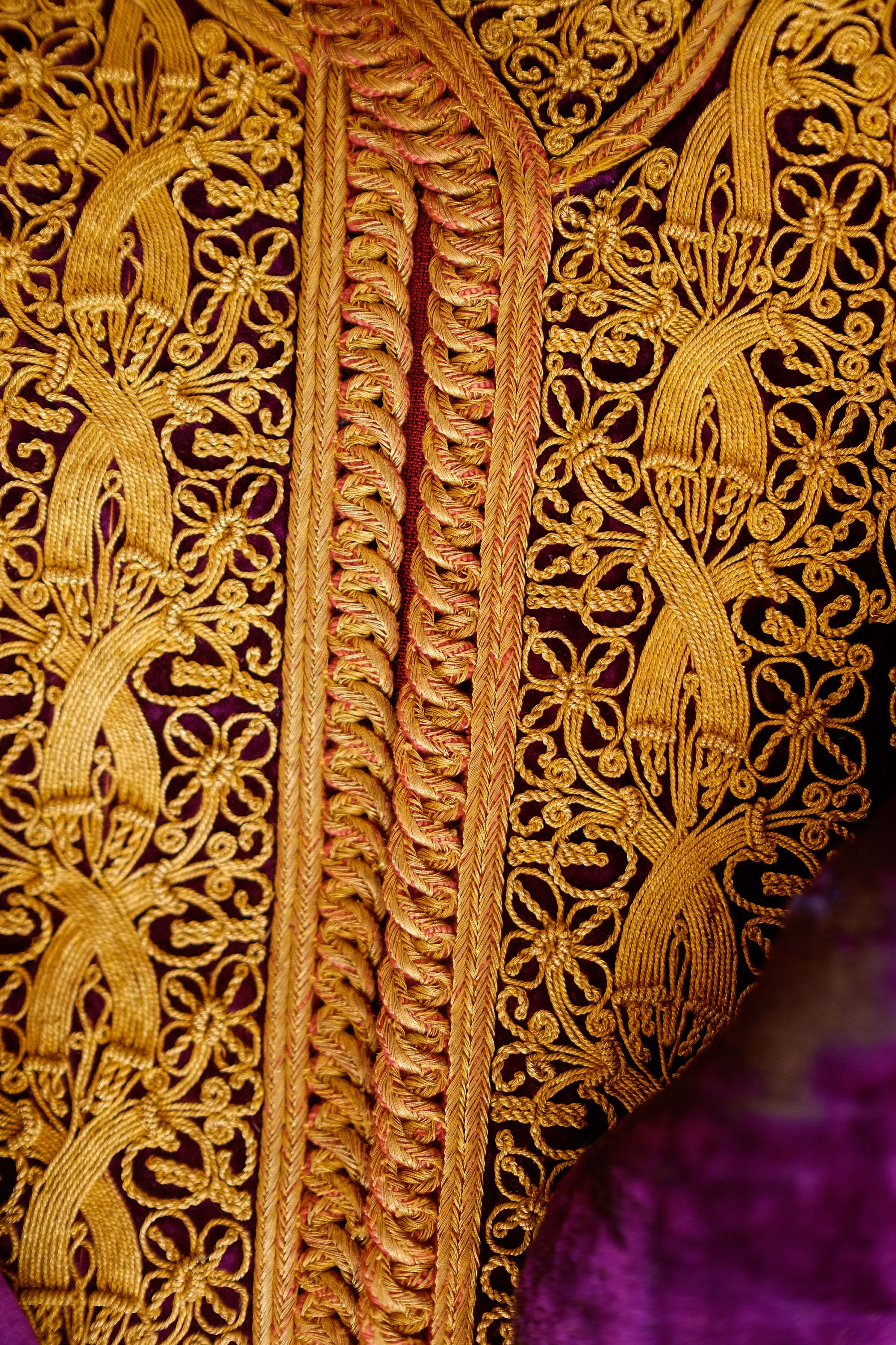 Ottoman Metallic Embroiderd Vest | Etsy